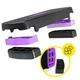 Степ-платформа 2-ступенчатая Cornix 68 х 28 х 10-15 см XR-0188 Black/Purple - изображение 6