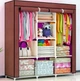 Тканевый складной шкаф для одежды и обуви 175х130х45 см Storage Wardrobe 88130 AN - изображение 2