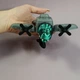 Фигурка подвижная Bombardiro Crocodilo Крокодило Бомбардиро градиент черно-зеленый - изображение 9
