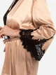 Халат женский летний Effetto Silk Satin S03186 L Бежевый (2000985207782) - изображение 4