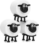 Подставка для туалетной бумаги Sheeps S01K декоративная креативная (комплект 3 шт) Black - изображение 1