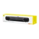Акустика BASEUS AeQur DS10 Mini Soundbar (battery) BT5.3, AUX, USB, OTA, RGB, 2.5Wx2, 5000mAh, 12h, black - зображення 7