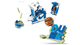 Klocki konstrukcyjne LEGO Nike Dunk LEGO Set 1180 elementów (43008) - obraz 5
