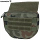 Подсумок напашник Dominator камуфляж MOLLE для плитоноски рюкзака снаряжения аптечки - изображение 1