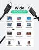Кабель UGREEN US501 USB-C to USB-C Thunderbolt 4 40Gbps 100W 2 метра (UGR-60621) - изображение 4