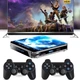 Смарт ТБ Приставка W8 PRO Android 14.0 + Game Box 8/128 AIIwinner H313 1080P Full HD, Ultra HD (4K 30Hz) Original Black-Blue - зображення 4