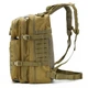 Рюкзак тактичний Tactic 40 літрів Койот із системою molle (ta40-coyote) - зображення 2