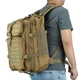 Рюкзак тактичний Tactic 40 літрів Койот із системою molle (ta40-coyote) - зображення 3