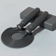 Скакалка спортивная универсальная 2,8 м с оборотным механизмом PVC шнур Sport JumpRope черная (GS-185394) - изображение 6