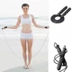 Скакалка спортивная универсальная 2,8 м с оборотным механизмом PVC шнур Sport JumpRope черная (GS-185394) - изображение 7