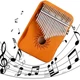 Калимба на 21 клавишу из дерева ручной музыкальный инструмент Kalimba желтый клен (GS-184796) - изображение 7