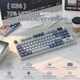 Игровая Беспроводная Механическая Клавиатура ATTACK SHARK K86 Lavender Blue - изображение 2