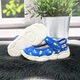 Тапочки детские для девочки Weestep голубые с принтом на липучках 29р (18,5 см) 5874 - изображение 7