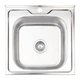 Кухонна мийка Brinex 5050 0,6 мм Satin (BRIN5050SAT06) - зображення 1