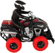 Quad zdalnie sterowany Lean Toys 1:18 Czarno-czerwony 21x20x13 cm (10996) (5905679070840) - obraz 4