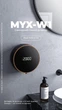 Дозатор сенсорный для жидкого мыла INSPIRE MYX-W1 Black автоматический бесконтактный настенный диспенсер с часами - изображение 3
