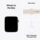 Смарт-годинник Apple Watch SE GPS + Cellular 44mm Starlight Aluminium Case with Starlight Sport Band - M/L (MXGU3QH/A) - зображення 7