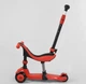Самокат-велобег детский 3в1 трехколесный BS-71899 (4) Best Scooter, 3 колеса PU со светом, сиденья, амортизаторы, родительская ручка - изображение 3