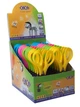 Набір ножиць дитячих Zibi KIDS Line, з 3-D ручками, 128 мм асорті 24 шт (ZB.5021) - зображення 1