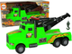 Ciężarówka holownicza Lean Toys Pomoc drogowa z liną 1:10 Zielona (9850) (5904204757737) - obraz 2