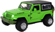 Auto terenowe Lean Toys metalowe z napędem frykcyjnym na baterie 1:32 Zielone (16292) (5905679078259) - obraz 3