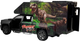 Camper z dinozaurami Lean Toys 1:32 Czarny (5970) (5908275997047) - obraz 6