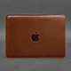Шкіряний чохол для MacBook 13 дюйм Світло-коричневий Crazy Horse - зображення 3