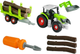 Трактор Lean Toys з причепом та деревиною 43 см Зелений (3554) (5902808156543) - зображення 7