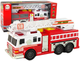 Wóz strażacki Lean Toys z dźwiękiem i światłami Czerwony (15506) (5905515358842) - obraz 2