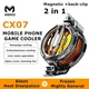 Кулер для телефону, ігровий вентилятор MEMO CX07 15Вт з магнітним та кліпсовим кріпленням для смартфона - зображення 3