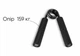 Эспандер кистевой EasyFit Hand Grip PRO 159 кг Черный (EF-1902-350) - изображение 2