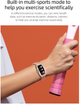 Smartwatch Kumi K18 Swarovski Gold (KU-K18/GD) (K18GD210106083) - Outlet - obraz 8