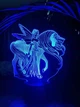 Сменная пластина для 3D светильников "Эльф и Единорог" 3DTOYSLAMP 4092666 - изображение 1