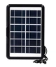 Зарядний пристрій EP-0606A із сонячною панеллю з Usb виходом 5в1 6V 6W Сонячна панель для заряджання - зображення 3