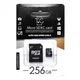 Карта пам'яті micro SDHC 256GB Hi rali class10 UHS 3 з адаптером Мікро СД карта Накопичувач - зображення 1