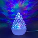 Лампа на подставке Yafong Light RD-1002 Звездное небо ночник проектор Елка ёлка Разноцветный блютуз - изображение 1