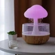 Увлажнитель воздуха и ночник с эффектом дождя 2в1 Гриб Humidifier - изображение 3