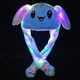 Світна шапка Pikachu toys soft toys with led з рухомими вушками шапка з підсвіткою Блакитна - зображення 6
