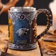 Кружка Игра престолов RESTEQ из нержавеющей стали. Чашка Game of Thrones. Кружка Winter Is Coming 4912229 - изображение 1