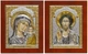 Ікона срібна Ekklesia Вінчальна пара (13x15,5 см.) (6687/2WM + 6690/2WM) - изображение 1