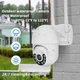 Уличная PTZ камера видеонаблюдения Wi Fi 4G модель A15 4 Мп с поворотным механизмом и Icsee - изображение 2