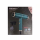 Фен для волосся Kemei KM-8225 потужність 3000 Вт колір зелений - зображення 1