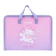 Портфель А4 Kite Hello Kitty "Котёнок Китти" на молнии пластиковый с тканевыми ручками розовый (HK25-202-1) - изображение 1