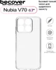 Чехол для смартфона BeCover для Nubia V70 Transparent (BC_713561) - изображение 4