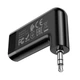 Автомобильный Bluetooth Адаптер Hoco E53, BT5.0, 10m, AUX, call, mic, 145mAh, 10 hours, micro-USB, Black - изображение 3