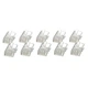 Конектор RJ45 Cat6 прозорий 10шт - зображення 1