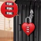 Мини-замок кодовый ML011MRH в виде сердца, 3 цифры, red - изображение 4