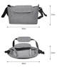 Сумка для коляски Beaba TCB001 Grey - зображення 9