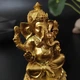 Статуэтка Ганеша RESTEQ — фигурка для интерьера Ganesha 4x4x7 см, декоративный элемент для дома и офиса, символ удачи и - изображение 4