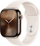 Смарт-годинник Apple Watch Series 10 GPS + Cellular 42mm Gold Titanium Case with Starlight Sport Band - M/L (MX073QH/A) - зображення 1